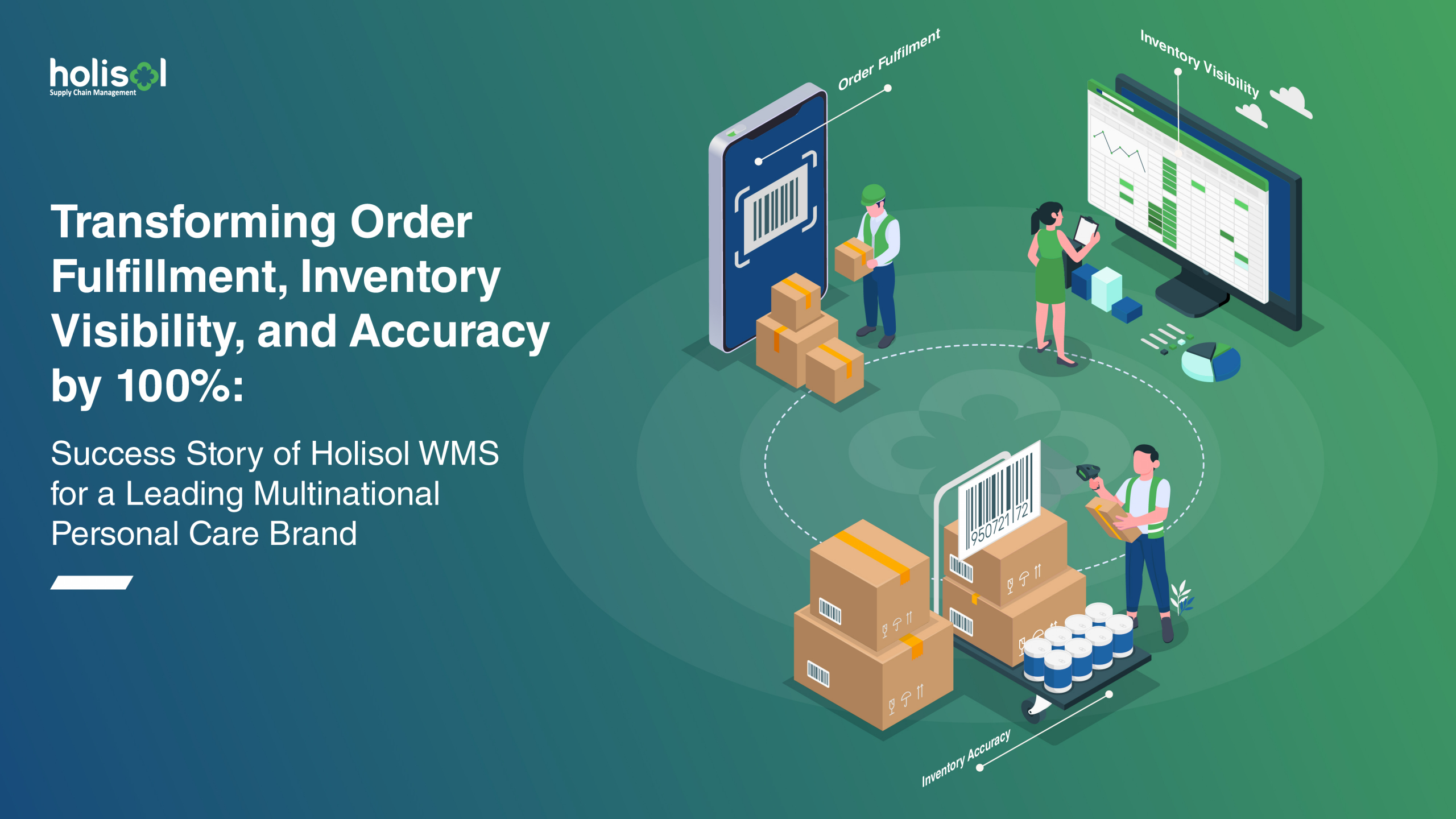 Holisol WMS transformed Order Fulfilment, Visibility, and Accuracy by 100%: A case study with a Leading Multinational Personal Care Brand